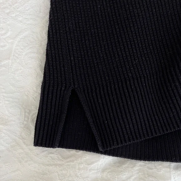 Vince navy blue shawl collar cotton cardigan - Picture 7 of 8